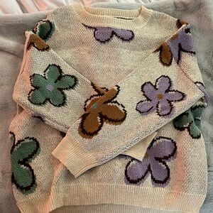 Flower sweater